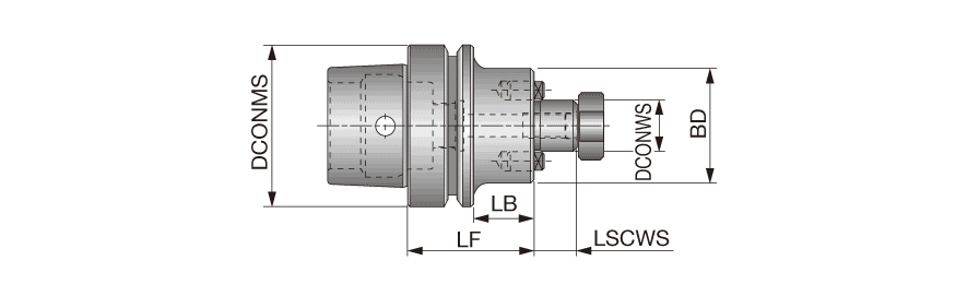 HSK E 63 SEM 3/4X2.375